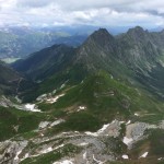 Planinski odsek AŠD Mladina: na vrhu gore Peralba