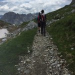 Planinski odsek AŠD Mladina: na vrhu gore Peralba