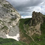 Planinski odsek AŠD Mladina: na vrhu gore Peralba