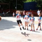 Kosarkarski kamp, ki ga organizirata ZSSDI in sportna sola Polet/Kontovel.