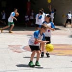 Kosarkarski kamp, ki ga organizirata ZSSDI in sportna sola Polet/Kontovel.