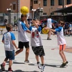 Kosarkarski kamp, ki ga organizirata ZSSDI in sportna sola Polet/Kontovel.
