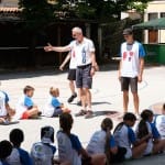 Kosarkarski kamp, ki ga organizirata ZSSDI in sportna sola Polet/Kontovel.