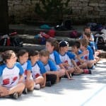 Kosarkarski kamp, ki ga organizirata ZSSDI in sportna sola Polet/Kontovel.