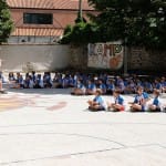 Kosarkarski kamp, ki ga organizirata ZSSDI in sportna sola Polet/Kontovel.