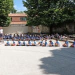 Kosarkarski kamp, ki ga organizirata ZSSDI in sportna sola Polet/Kontovel.
