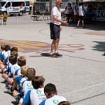 Kosarkarski kamp, ki ga organizirata ZSSDI in sportna sola Polet/Kontovel.