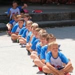 Kosarkarski kamp, ki ga organizirata ZSSDI in sportna sola Polet/Kontovel.