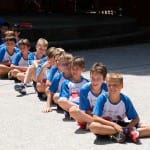 Kosarkarski kamp, ki ga organizirata ZSSDI in sportna sola Polet/Kontovel.