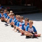 Kosarkarski kamp, ki ga organizirata ZSSDI in sportna sola Polet/Kontovel.
