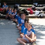 Kosarkarski kamp, ki ga organizirata ZSSDI in sportna sola Polet/Kontovel.