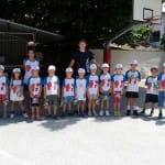 Kosarkarski kamp, ki ga organizirata ZSSDI in sportna sola Polet/Kontovel.