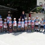 Kosarkarski kamp, ki ga organizirata ZSSDI in sportna sola Polet/Kontovel.