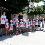 Kosarkarski kamp, ki ga organizirata ZSSDI in sportna sola Polet/Kontovel.