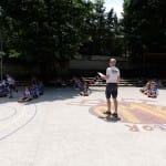 Kosarkarski kamp, ki ga organizirata ZSSDI in sportna sola Polet/Kontovel.