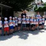 Kosarkarski kamp, ki ga organizirata ZSSDI in sportna sola Polet/Kontovel.