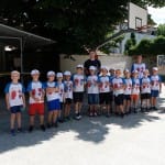 Kosarkarski kamp, ki ga organizirata ZSSDI in sportna sola Polet/Kontovel.