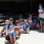 Kosarkarski kamp, ki ga organizirata ZSSDI in sportna sola Polet/Kontovel.