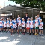 Kosarkarski kamp, ki ga organizirata ZSSDI in sportna sola Polet/Kontovel.