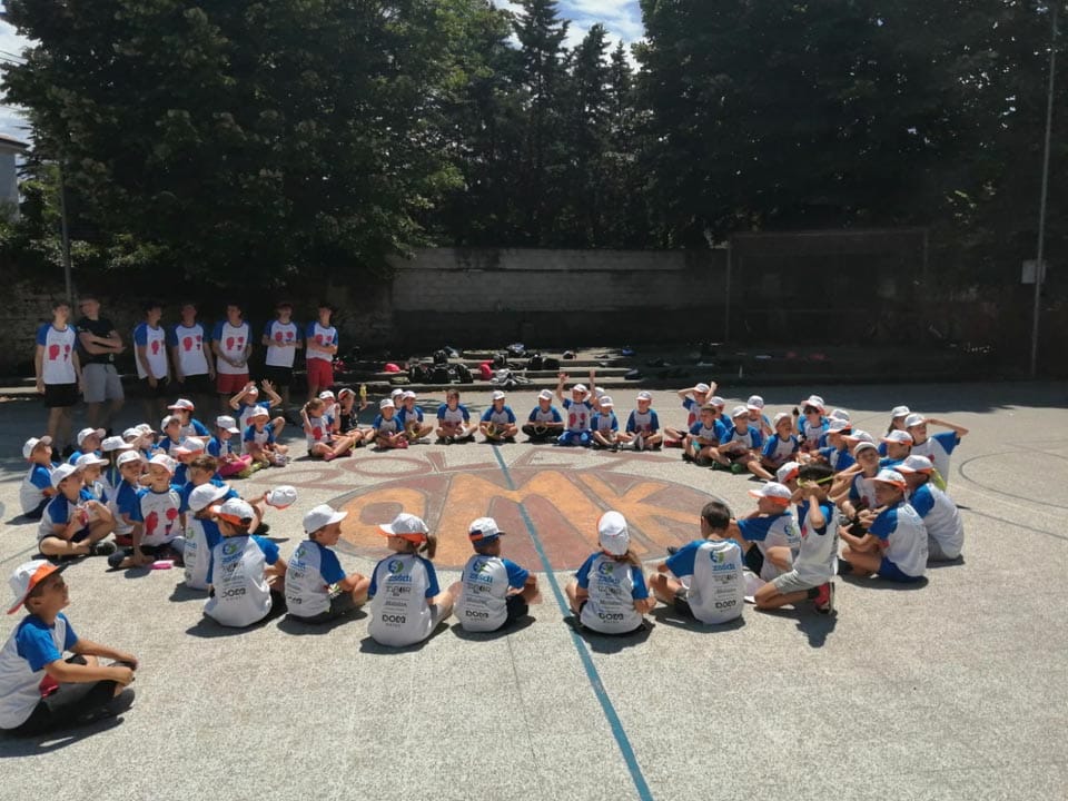 Košarkarski kamp Športne šole Polet/Kontovel: kar 60 udeleže