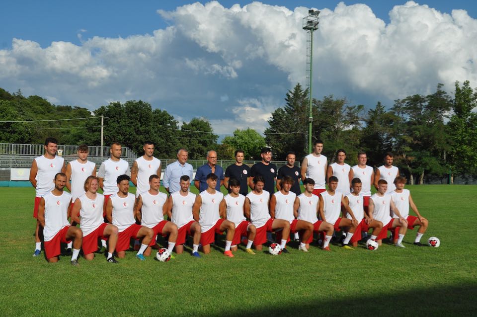 Repen (Trst) - nogomet; prvi trening