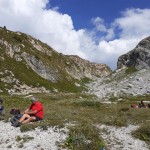 AŠD Mladina: jezero Volaia in vrh gore Rauchkofel