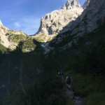 AŠD Mladina: jezero Volaia in vrh gore Rauchkofel