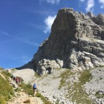 AŠD Mladina: jezero Volaia in vrh gore Rauchkofel