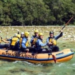 AŠD Mladina - Smučarji z raftom po reki Soči