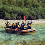 AŠD Mladina - Smučarji z raftom po reki Soči