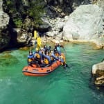 AŠD Mladina - Smučarji z raftom po reki Soči