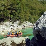 AŠD Mladina - Smučarji z raftom po reki Soči