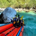 AŠD Mladina - Smučarji z raftom po reki Soči