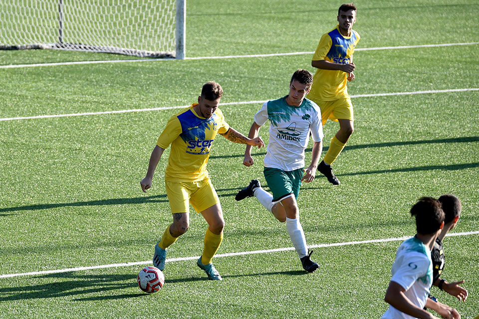 Trst 02-10-2021 - Sport - NOGOMET - ELITNA LIGA – San Luigi – Sistiana Sesljan