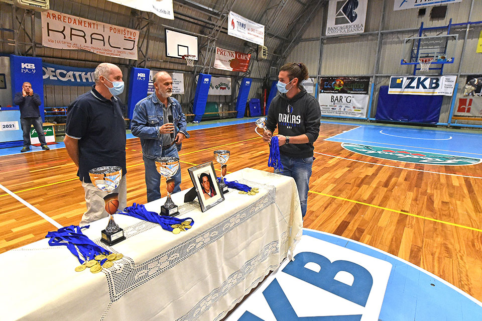 sv. Ivan 03-10-2021 - SPORT - KOSARKA - 27. MEMORIAL BORIS TAVCAR – Finala - Bor Radenska - Kontovel in nagrajevanje