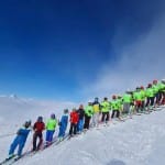 AŠD Mladina: mladinci, naraščajniki in dečki na ledeniku Mö