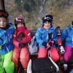 SK Brdina: baby in superbaby na ledeniku Kitzsteinhorn