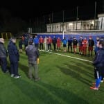 Sport - nogomet - Prvi trening nogometne reprezentance Zile za Europeado