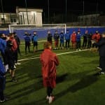 Sport - nogomet - Prvi trening nogometne reprezentance Zile za Europeado