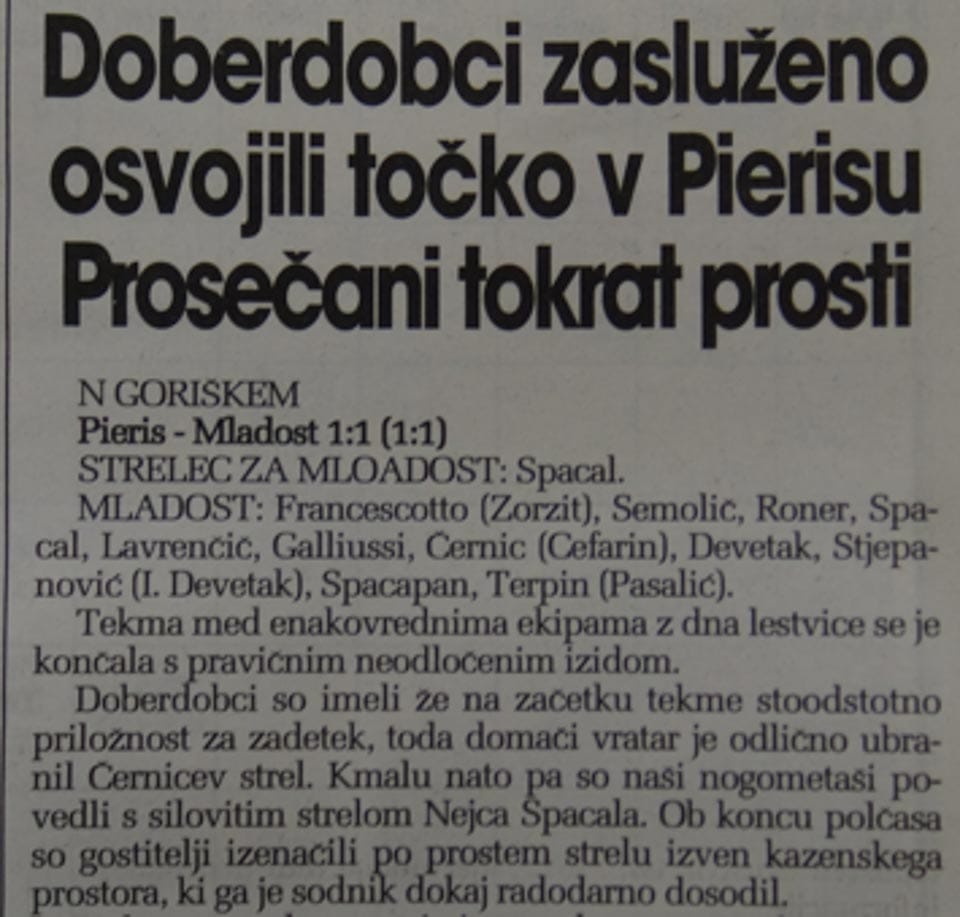 Foto 6
Uspehi niso manjkali