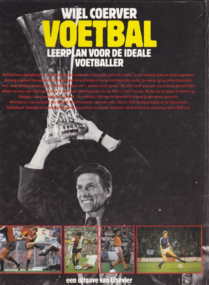 Foto 5
Prvi Coerverjev učbenik: Učni program za idealnega nogometaša. Založba Elsevier 1983.