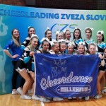 Cheerdance Millenium nastopil na tekmi Ljubljana open 2022