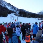 Skokica smuča v Forni di sopra