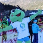 Skokica smuča v Forni di sopra