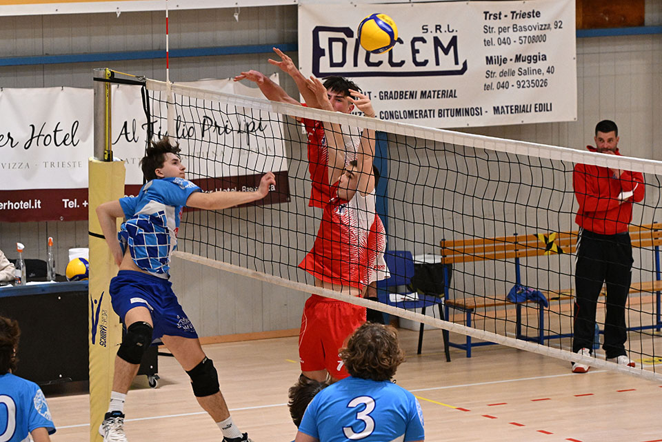Repen 27-02-2022 - SPORT - ODBOJKA - UNDER 19 MOSKI – Sloga Tabor - Triestina Volley