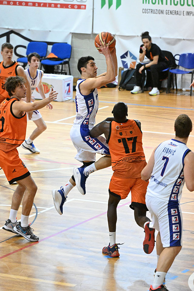 Opcine 27-03-2022 - Sport - KOSARKA - DRZAVNA C LIGA GOLD - Jadran Monticolo Foti - Basket Bassano