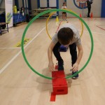 Skokičin vrtiljak in med dvema ognjema za OŠ Alojza Gradnika V