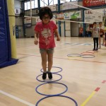 Skokičin vrtiljak in med dvema ognjema za OŠ Alojza Gradnika V