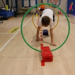 Skokičin vrtiljak in med dvema ognjema za OŠ Alojza Gradnika V