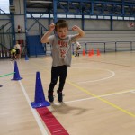 Skokičin vrtiljak in med dvema ognjema za OŠ Alojza Gradnika V